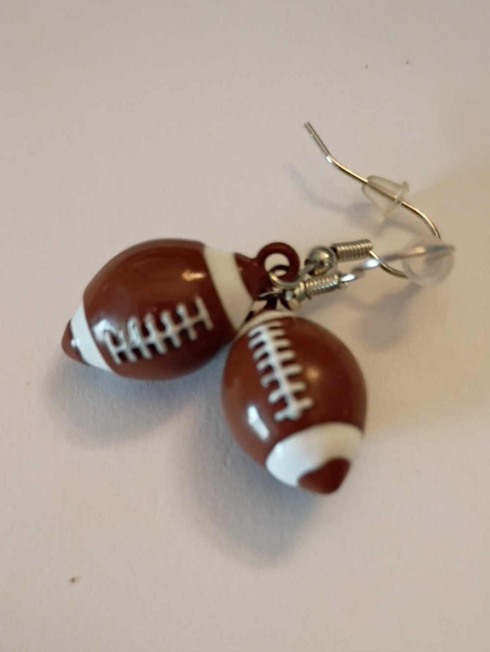 Brown Football Dangle Earrings - Women Jewelry Earrings